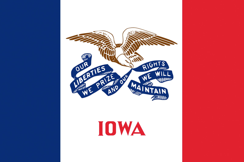 Iowa State Flag