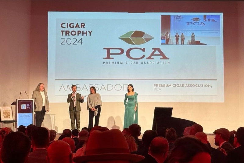 Cigar Trophy Awards 2024 | PCA Accepts Ambassador Award