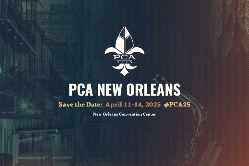 Save the Date: PCA25 Returns to New Orleans on April 11-14, 2025