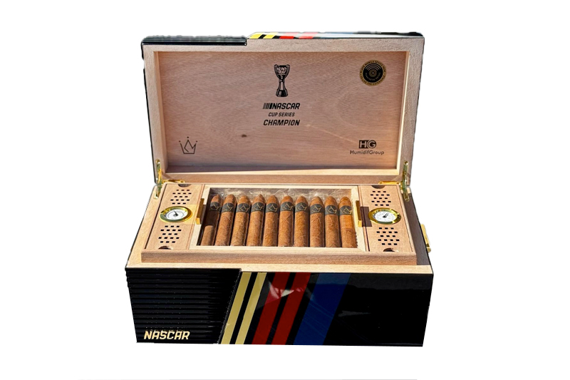 HumidifGroup and Kingmakers Cigars Partner for NASCAR Cup Series Humidor