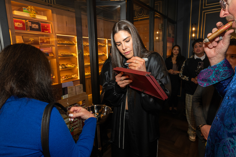 Kelsey Plum | Resorts World Las Vegas, Kingmakers Cigars Collaboration