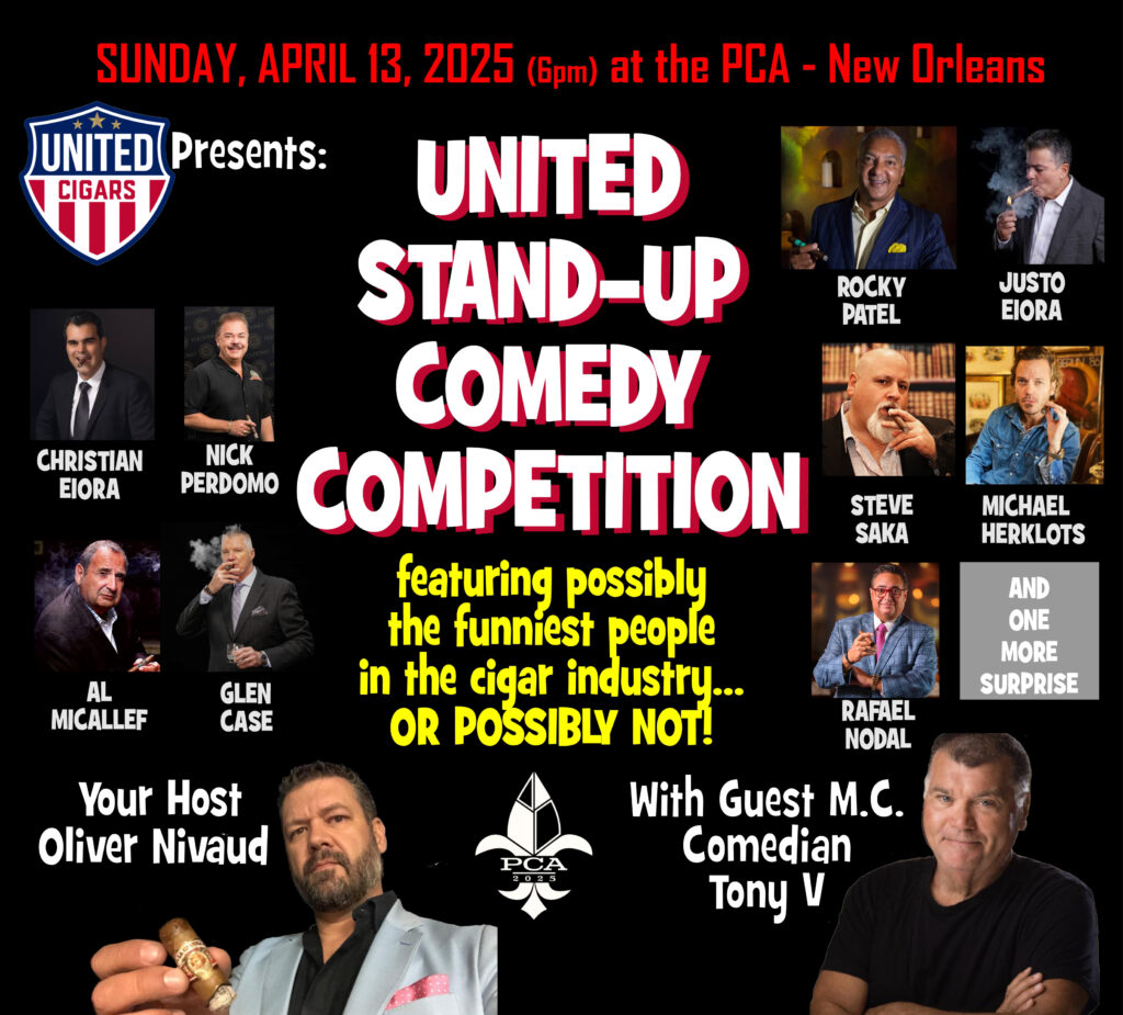 PCA25 | United Cigars Stand-Up Comedy Competition