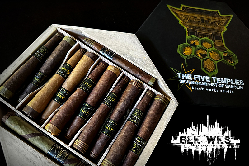 Black Works Studio | The Five Temples