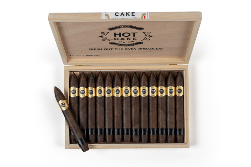 HVC Introduces Limited Hot Cake “Fresh Out the Oven” Broadleaf Figurado Box Press