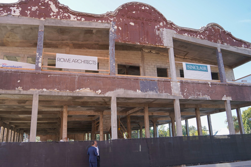 J.C. Newman Restores Historic Sanchez y Haya Building