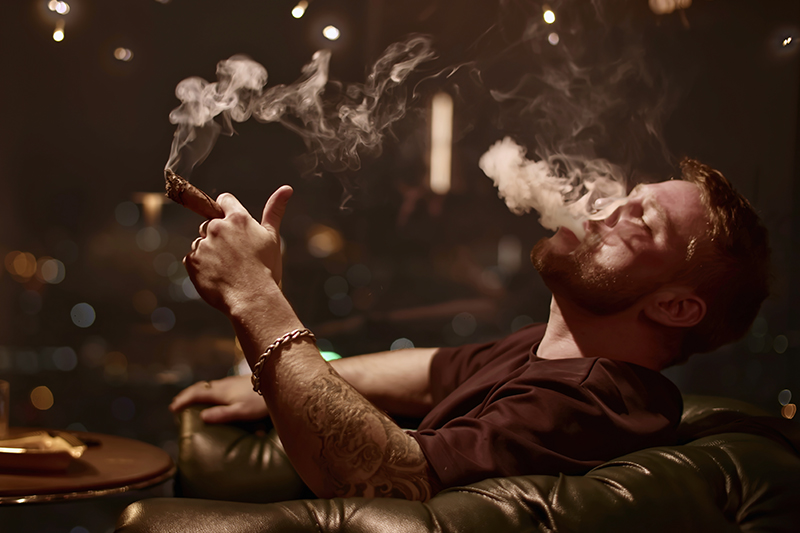 Cigar Smoking | Indoors