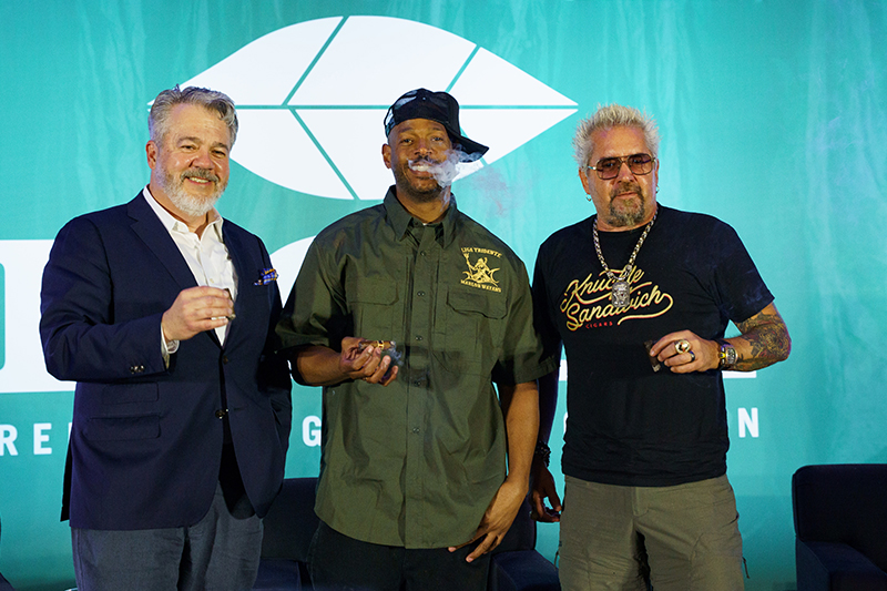 PCA26 Trade Show | Marlon Wayans, Guy Fieri, Dave Savona from Cigar Aficionado