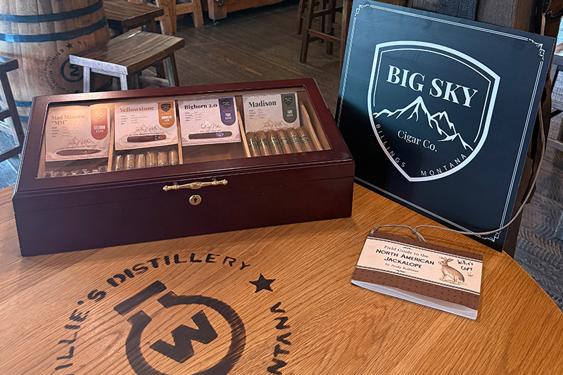 Big Sky Cigar Co. and Willie's Distillery Collab