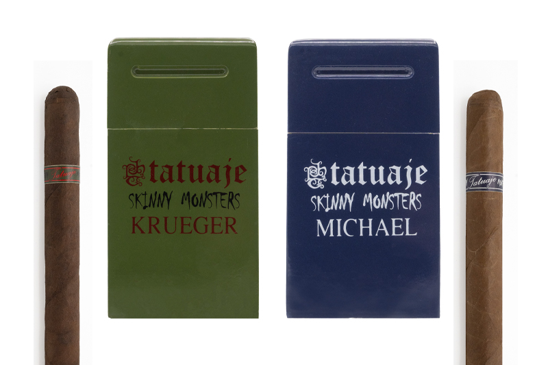 Tatuaje | Skinny Monster Krueger and Michael; Coffin Ashtray